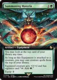 Summoning Materia (Extended Art Foil) - Rare - #124 - Inglés