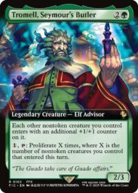 Tromell, Seymour's Butler (Extended Art) - Rare - #162 - Inglés