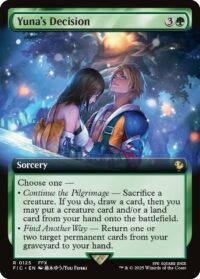 Yuna's Decision (Extended Art Foil) - Rare - #125 - Inglés