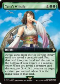 Yuna's Whistle (Extended Art Foil) - Rare - #126 - Inglés