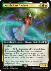 Aerith, Last Ancient (Extended Art Foil) - Rare - #163 - Inglés