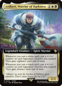 Ardbert, Warrior of Darkness (Extended Art) - Rare - #164 - Inglés
