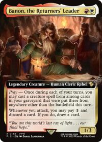 Banon, the Returners' Leader (Extended Art) - Rare - #165 - Inglés