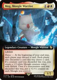 Mog, Moogle Warrior (Extended Art Foil) - Rare - #179 - Inglés