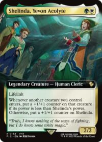 Shelinda, Yevon Acolyte (Extended Art) - Rare - #184 - Inglés