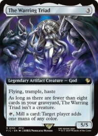 The Warring Triad (Extended Art Foil) - Rare - #193 - Inglés