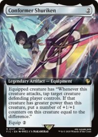Conformer Shuriken (Extended Art Foil) - Rare - #127 - Inglés