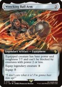 Wrecking Ball Arm (Extended Art Foil) - Rare - #128 - Inglés