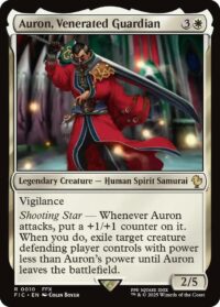 Auron, Venerated Guardian (Surge Foil) - Rare - #10 - Inglés