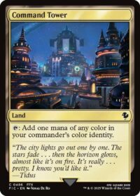 Command Tower (Surge Foil) - Common - #486 - Inglés