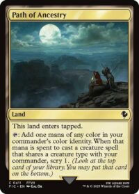 Path of Ancestry (Surge Foil) - Common - #411 - Inglés