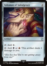 Talisman of Indulgence (Surge Foil) - Uncommon - #366 - Inglés