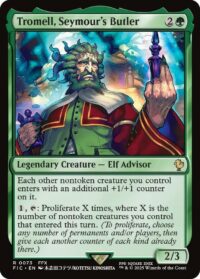 Tromell, Seymour's Butler (Surge Foil) - Rare - #73 - Inglés