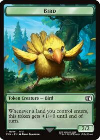 Bird // Wizard Double-Sided Token - Token - #16 // 14 - Inglés (FF)