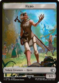 Hero // Wizard Double-Sided Token - Token - #2 // 14 - Inglés (FF)