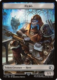 Hero // Wizard Double-Sided Token - Token - #4 // 15 - Inglés (FF)