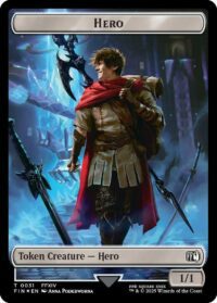Hero // Wizard Double-Sided Token (Surge Foil) - Token - #31 // 35 - Inglés (FF)