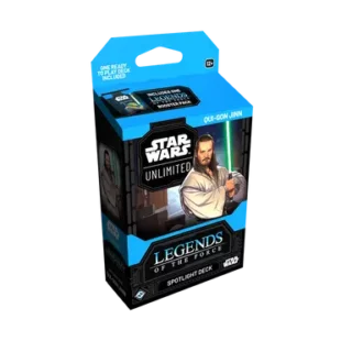 Spotlight deck - Qui-Gon Jinn Star Wars Unlimited: Legends of the Force - Inglés