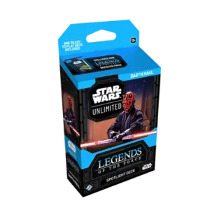 Spotlight deck - Darth Maul Star Wars Unlimited: Legends of the Force - Inglés