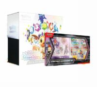 Colección Premium Garchomp EX de Cynthia + Caja de Entrenador Elite Evoluciones Prismaticas (Español) [PACK REMATE]