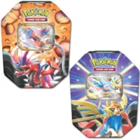 Pokémon TCG: Tin Summer 2025 (Zacian EX o Koraidon EX) Español - Al azar [OFERTAS DE REMATE]