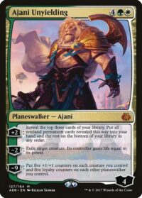 Ajani Unyielding - #127 - Mythic - Inglés