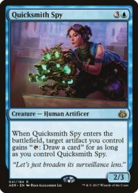 Quicksmith Spy - #41 - Rare - Inglés