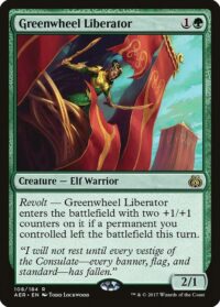 Greenwheel Liberator - #108 - Rare - Inglés