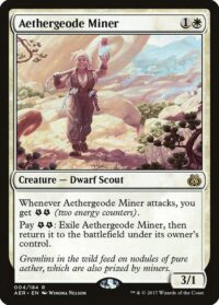 Aethergeode Miner - #4 - Rare - Inglés