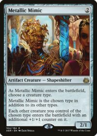Metallic Mimic - #164 - Rare - Inglés