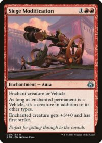 Siege Modification - #99 - Uncommon - Inglés