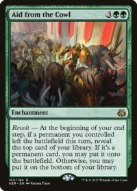 Aid from the Cowl (Foil) - #105 - Rare - Inglés