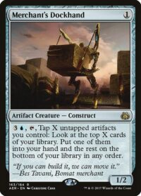 Merchant's Dockhand (Foil) - #163 - Rare - Inglés