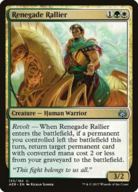 Renegade Rallier - #133 - Uncommon - Inglés