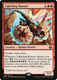 Lightning Runner - #90 - Mythic - Inglés