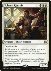 Solemn Recruit - #22 - Rare - Inglés