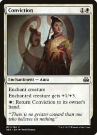 Conviction (Foil) - #12 - Common - Inglés
