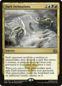 Dark Intimations - #128 - Rare - Inglés