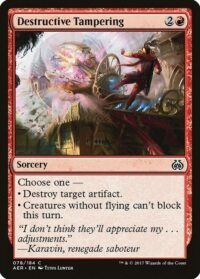 Destructive Tampering - #78 - Common - Inglés