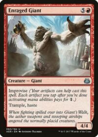 Enraged Giant (Foil) - #80 - Uncommon - Inglés