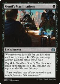 Gonti's Machinations (Foil) - #63 - Uncommon - Inglés