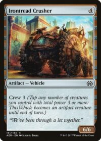 Irontread Crusher - #161 - Common - Inglés