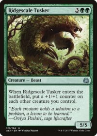 Ridgescale Tusker (Foil) - #121 - Uncommon - Inglés