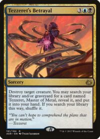 Tezzeret's Betrayal (Foil) - #191 - Rare - Inglés