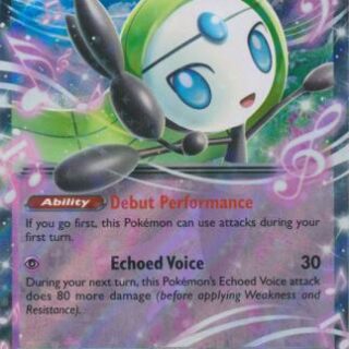 Meloetta ex - 044/086 - Double Rare Black Bolt - Inglés