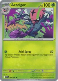 Accelgor - 009/086 - Uncommon White Flare  - Inglés