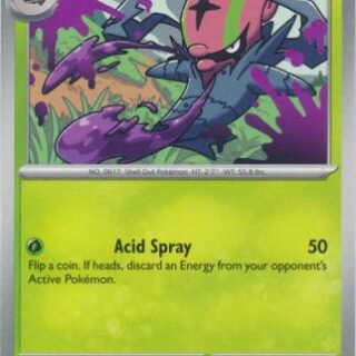 Accelgor - 009/086 - Uncommon White Flare  - Español