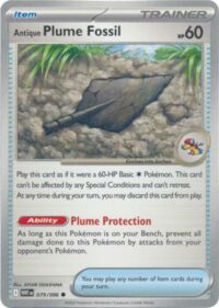 Antique Plume Fossil - 079/086 - Common White Flare  - Español