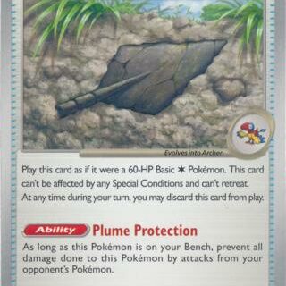 Antique Plume Fossil - 079/086 - Common White Flare  - Español