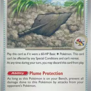 Antique Plume Fossil - 079/086 - Common White Flare  - Español